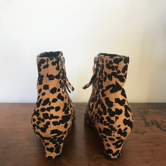 Leopard print ankle boot TOPSHOP - Picture 3 of 4